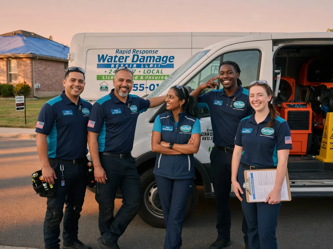 Water Damage Restoration company in Carrizo Springs, TX